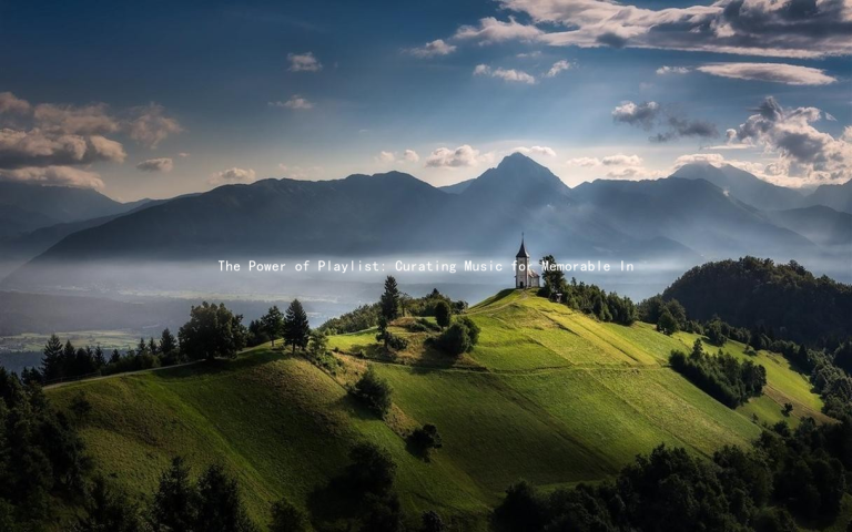 The Power of Playlist: Curating Music for Memorable Intimate Experiences